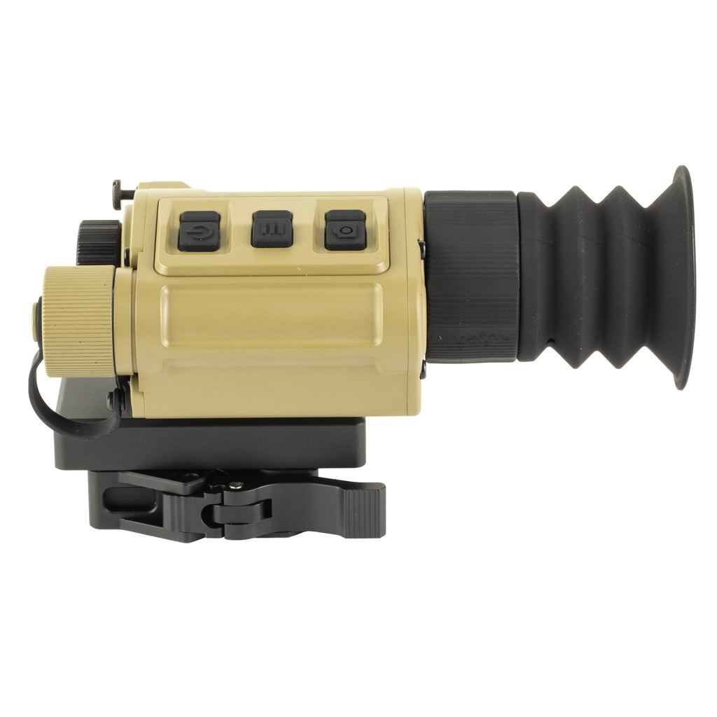 RH25v2, IRAYUSA, RICO MICRO, Thermal Sight, 1X Magnification, 25mm Objective, Multiple Reticles, Matte Finish, Tan