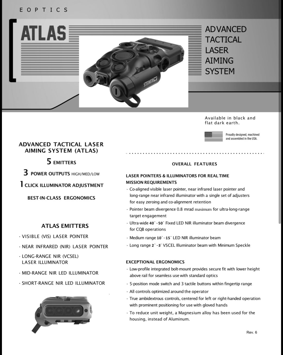 Steiner ATLAS - Black