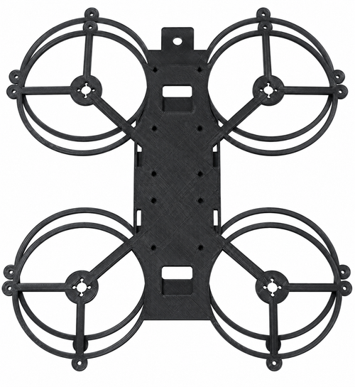 Pillager Defense spare drone frame for 2.5–3-inch propellers
