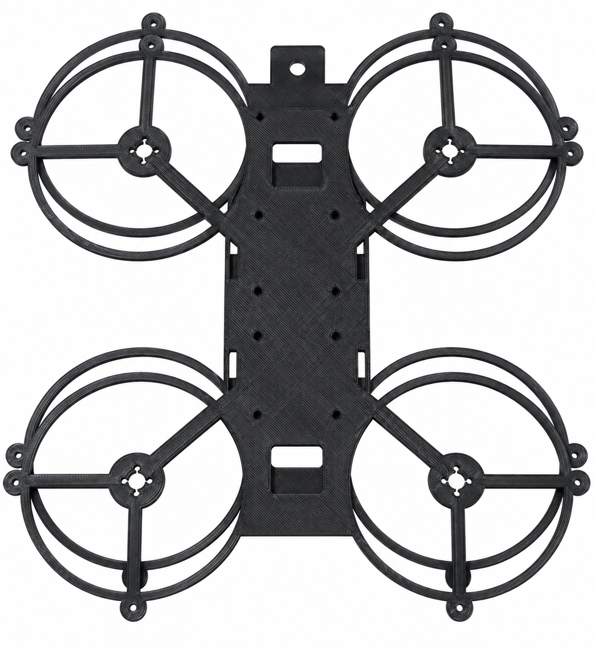 Included spare drone frame for 2.5–3-inch propellers